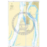 British Admiralty Nautical Chart 512: Ecuador, Rio Guayas and Guayaquil